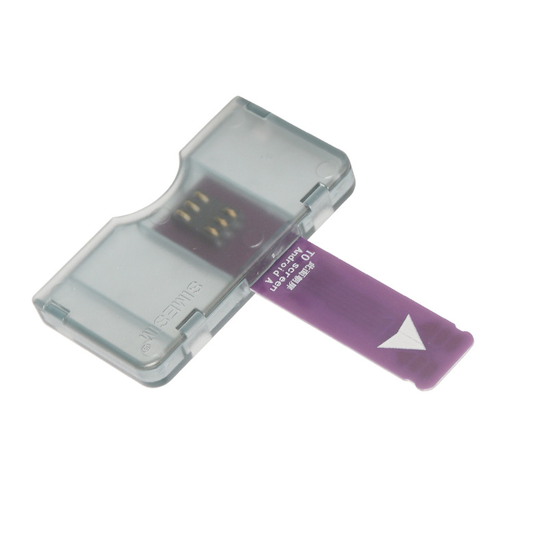 El abridor de tarjetas sim de una sola tarjeta grande de inserción directa de Android es adecuado para ranuras para tarjetas externas de 5g, sin apagado, sin reinicio, intercambio en caliente