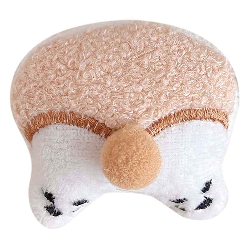 Lindo oso de dibujos animados peluche cuerda para el cabello horquilla niña todo fósforo cuerda de cabeza de cola de caballo de alta elasticidad clip de flequillo dulce