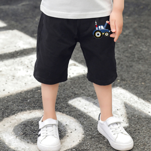 米纯夏季新款韩版 潮男童童裤休闲运动五分裤棉裤子 儿童短裤批发