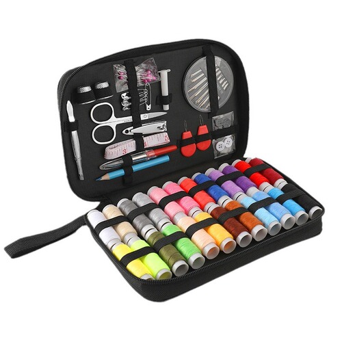 Manufacturer wholesale sewing kit set home DIY portable sewing tool set Amazon home sewing box