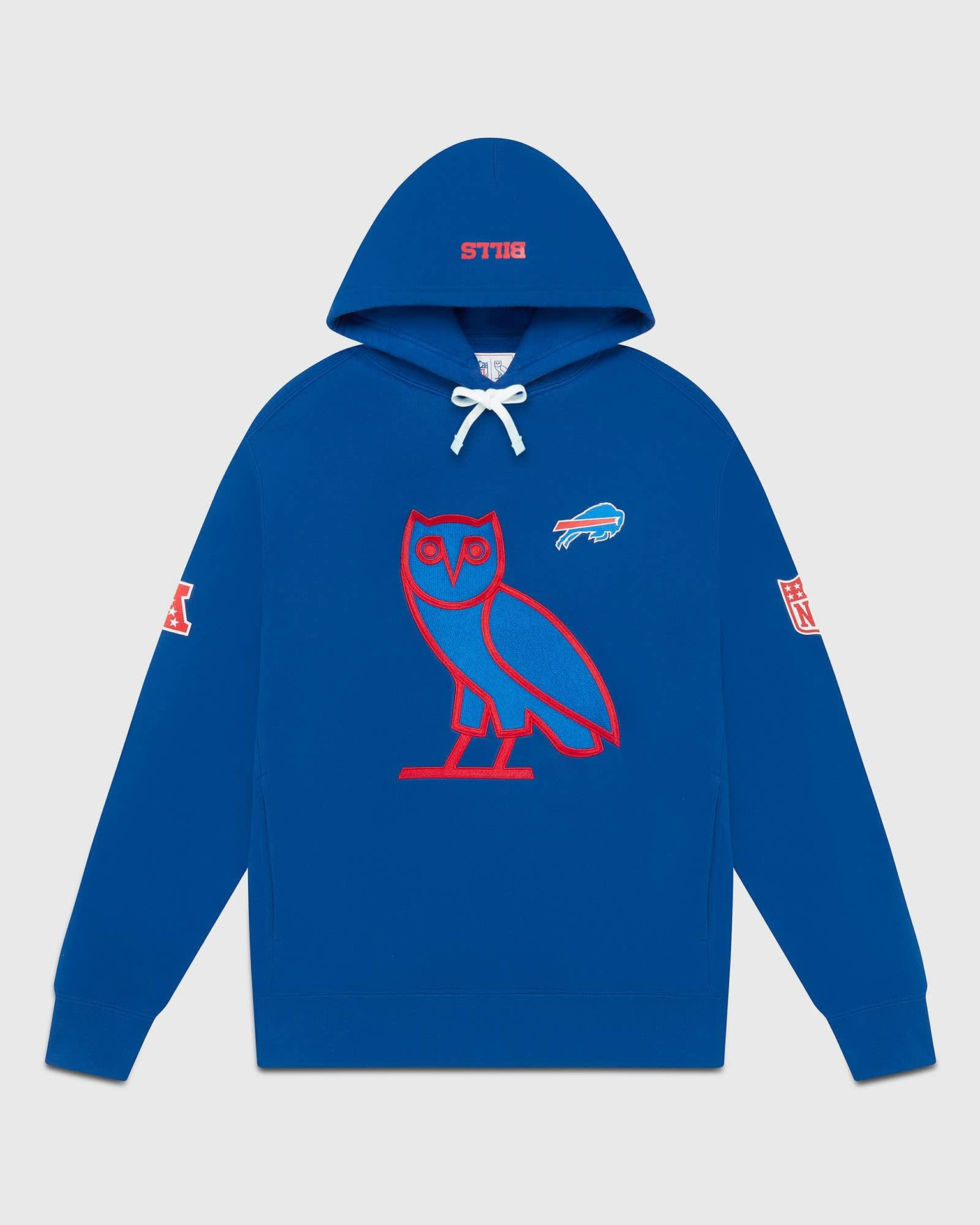 OVO NFL Buffalo Bills Icon Team Hoodie Royal Blue