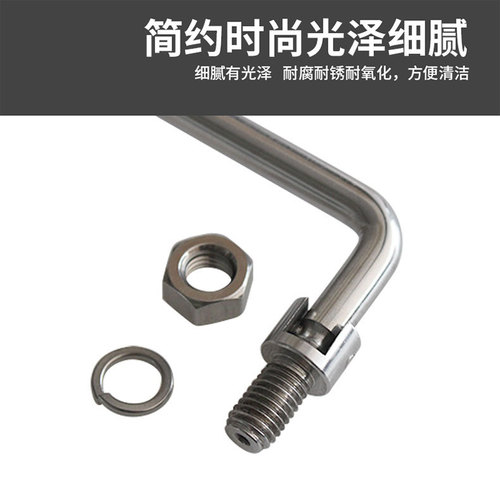 Folding handle iron cabinet box handle outdoor activity tool box handle stainless steel handle wardrobe cabinet door handle