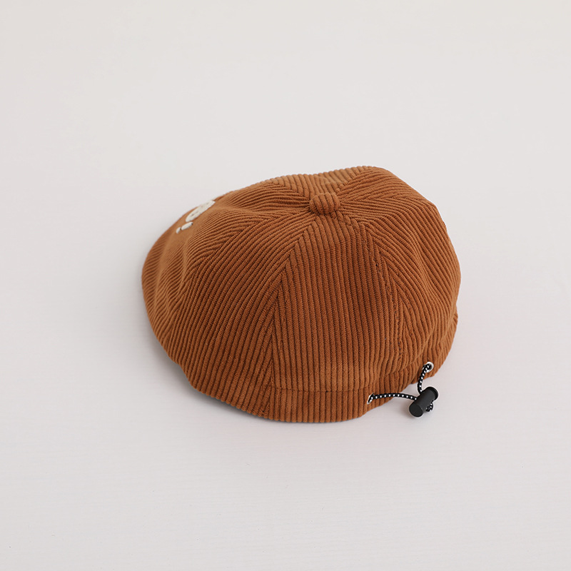 Sombreros infantiles primavera y otoño casuales versátiles boinas bebés retro sombrero de avance para niños sombreros de sombra de la tendencia