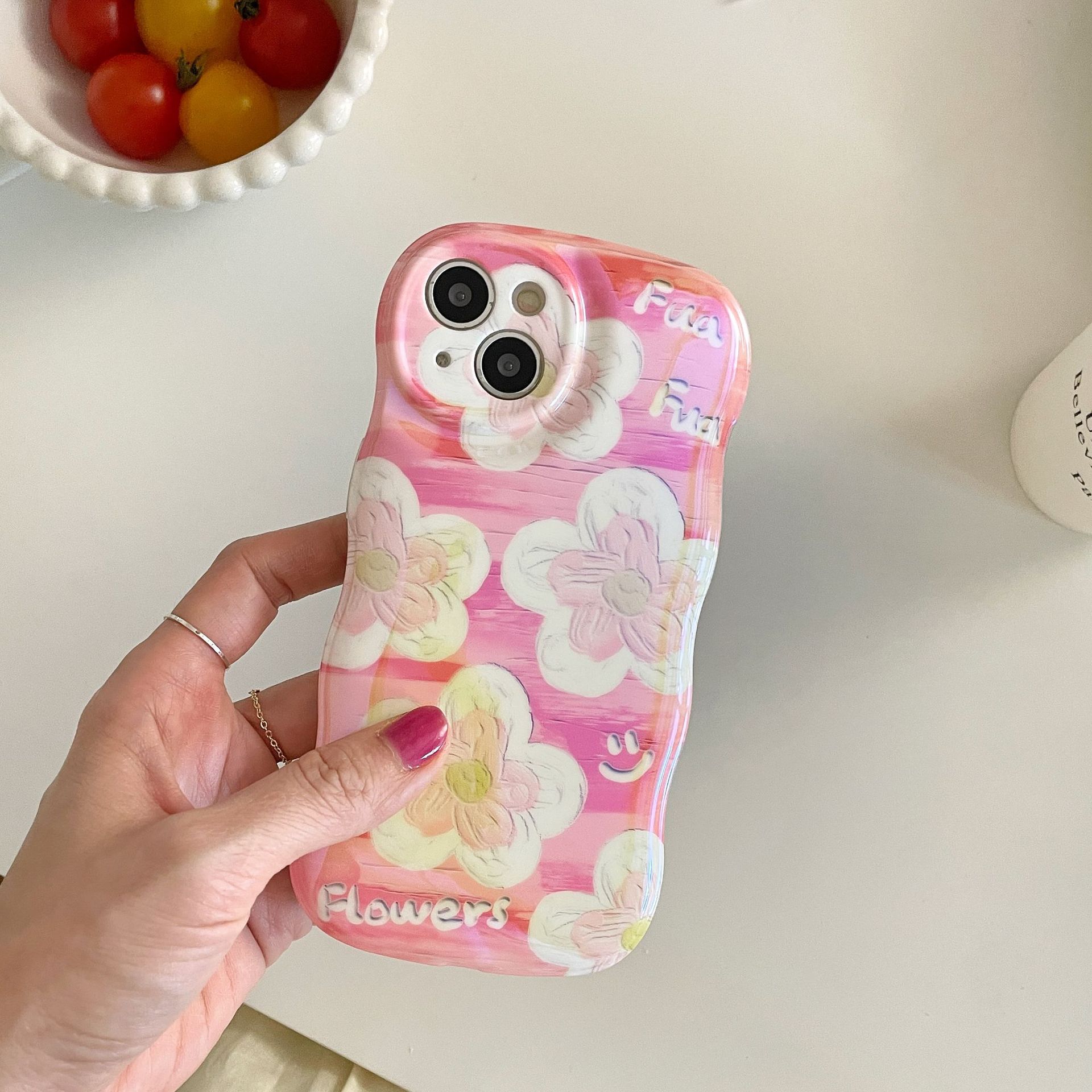 Title 8, Nuova pittura a olio Fiori Gialli e Bianchi cop...