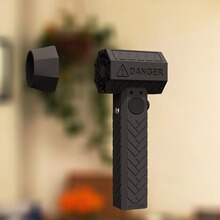 64涵道暴力涡轮风扇TIK TOK爆款洗车吹雪除尘手持大功率暴力风扇