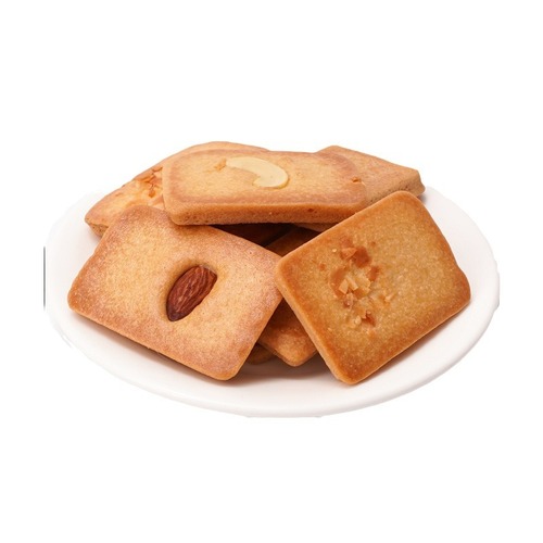 Walnut Almond Crispy Nuts Cracker Snack Food Coconut Crispy Cookies Cheese Cake Snack Wholesale