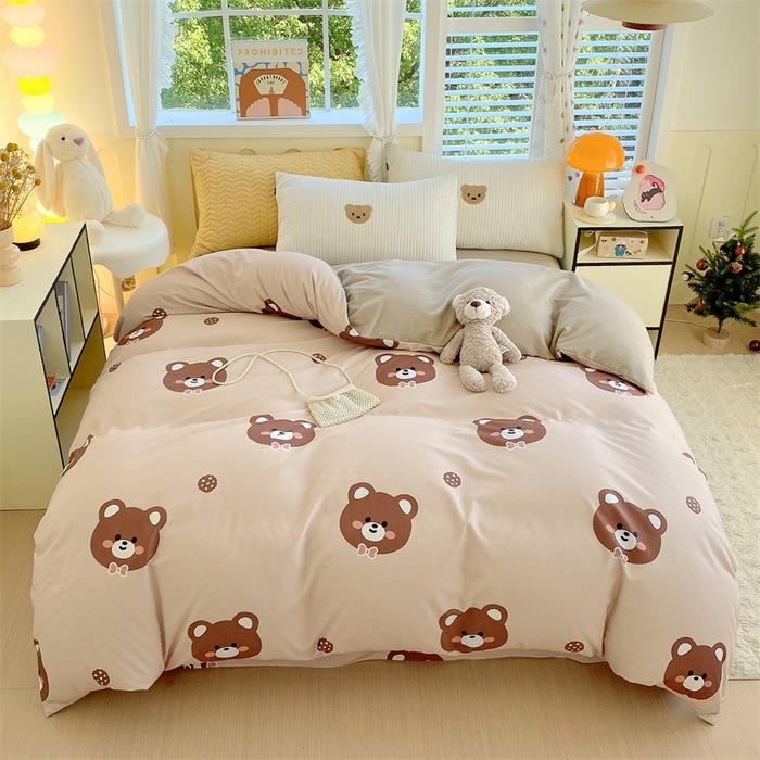 Nueva cubierta de edredón de estilo chino una sola pieza para comprar una sola pieza más gruesa de lana molida otoño invierno calor al por mayor cubierta de edredón de algodón una sola pieza