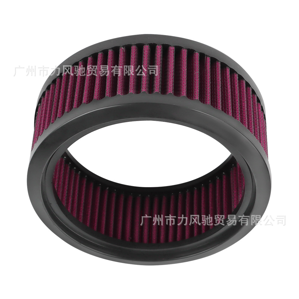 Para la modificación del cartucho de filtro de aire de alto flujo de 6 pulgadas para el Harley S & S Cafe Racer Bobber