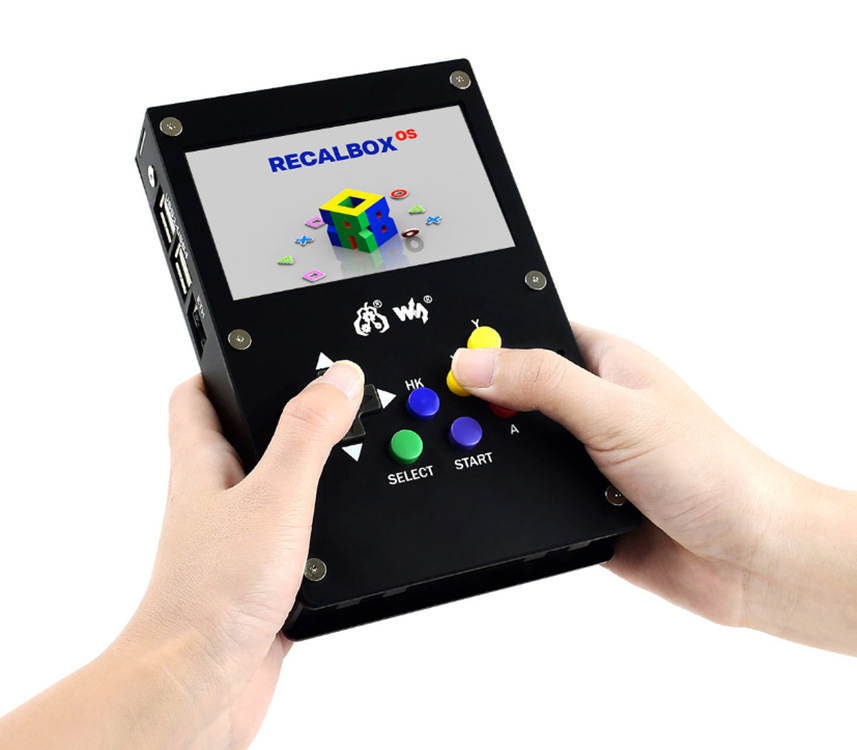 GamePi43-Pi4 树莓派掌上游戏机扩展板 4.3寸显示屏 配套Pi4B-2GB