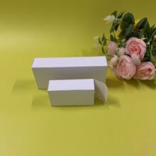 180mm白卡纸包装盒现货跨境小白盒批发中性白色内裤纸盒印刷定制