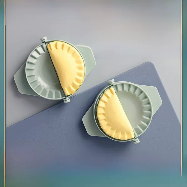 in stock Kitchen Manual Kneading Dumpling Bag Dumpling Mold Household Water Dumpling Tool Holder Blue Dumpling Mold