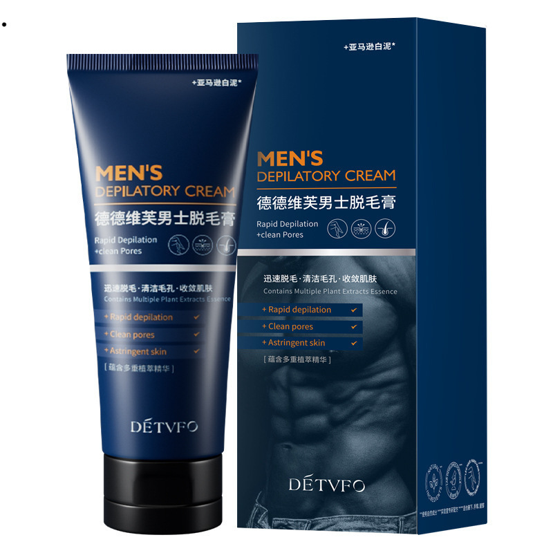 Dedeviv Hair Removal Cream for Men, Specifically for Underarms, Legs, and Chest Hair Removal, Can Be Used All over the Body
