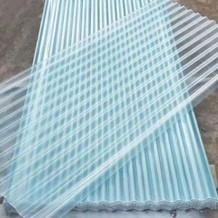 Frp Resin Fiberglass Lighting Board Sun Panel Wave Transparent Lighting Board Courtyard Canopy Carport Rainproof Board