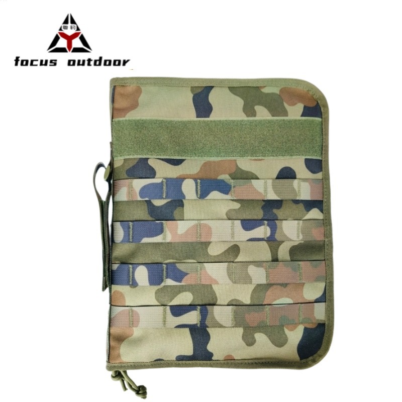 Bolsa de archivos deportiva al aire libre resistente al desgaste impermeable bolsa táctica de camuflaje multifuncional cartera resistente al desgaste mayorista