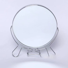 厂家批发热卖mirrortai台式360旋转金属边框镜子梳妆镜子美发镜化