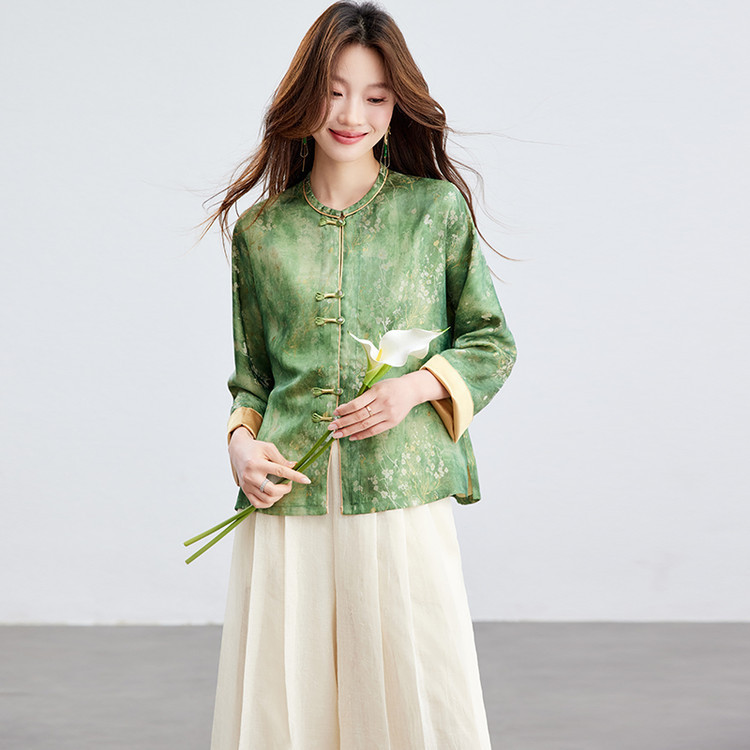 Small Goals&116110 Chinese Style Tops