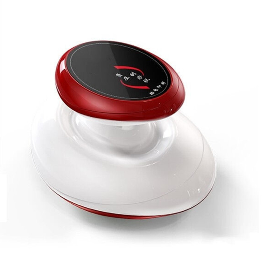 Instrumento de raspado eléctrico transfronterizo, instrumento de ventosas, cepillo meridiano de dragado, compresa caliente, instrumento de terapia de tendones de masaje meridiano de raspado, instrumento de succión