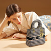 new pattern summer classic houndstooth Diana package fashion superior quality Female bag Versatile Net Red fashion Handbag