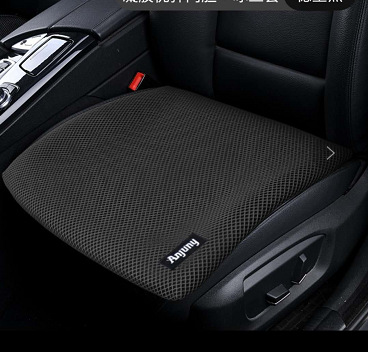 Qìchē Summer Car Cooling Pad Single Gel Seat Honeycomb Breathable Silicone (Cool pad) - black-4538535