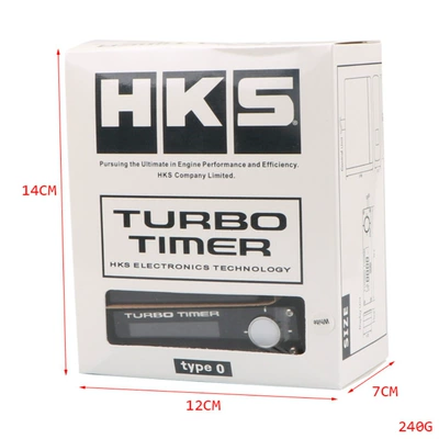 Avtomobil Universal HKS TIMER Turbin Söndürmə Turbo TIMER Qırmızı, Mavi, Ağ İşıq