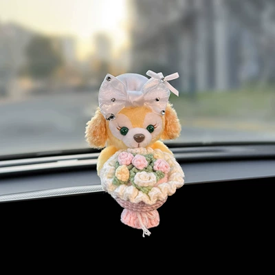 Car ornaments Linabell and Stellalou Car - purchasing-level-sweet-face-hua-bao-bao