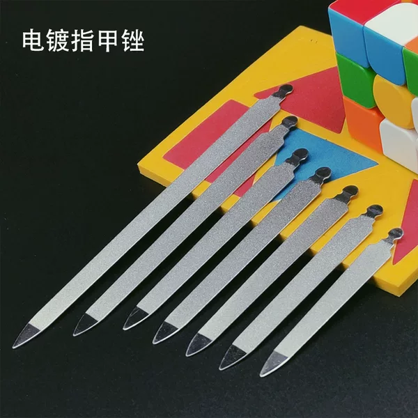 High quality electroplated sand nail file nail tool polishing file double-sided nail rubbing strip stock