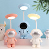 Cartoon creative space LED table lamp for early age, eyes protection, Birthday gift