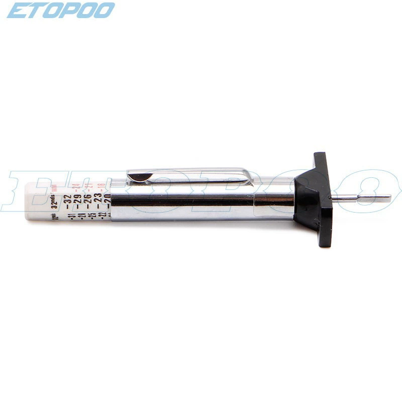 Huoto Metal Tire Depth Gauge 0-25mm - Точный измерительный инструмент для безопасного вождения