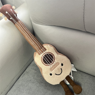 9527 British Fun Ukulele Stuffed Toy Doll 2025 Summer New Musical Instrument Doll Gift