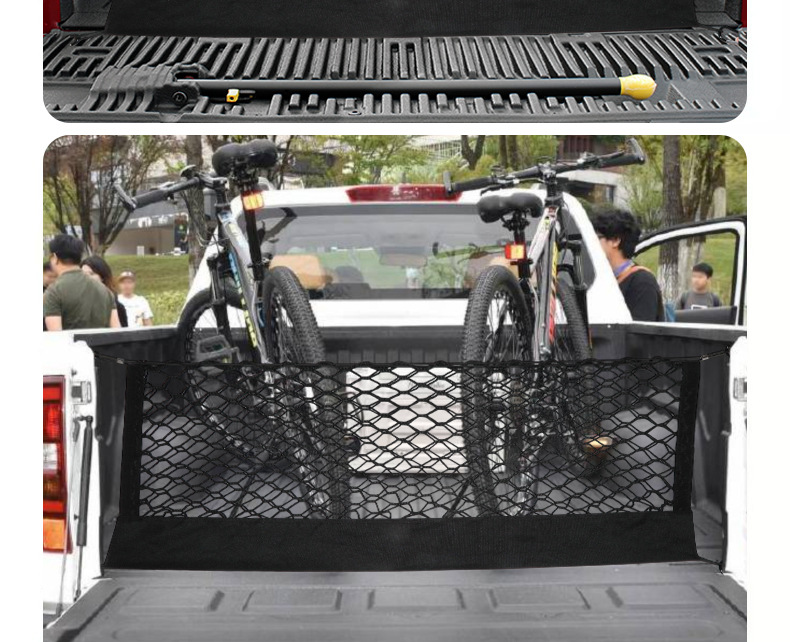 Manufacturer's New Product: Universal Car Trunk Storage Net, Storage and Organizing Net for Car Trunk, Luggage Barrier Net