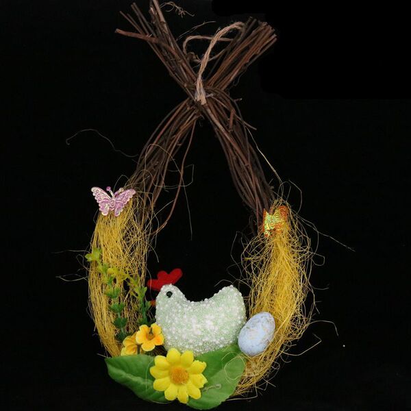 Spot Christmas Flower Ring Decoration Cross -border Easter Easter…
