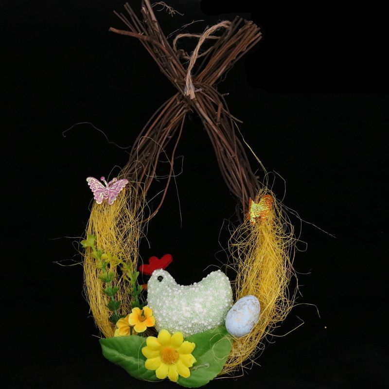 Spot Christmas Flower Ring Decoration Cross -border Easter Easter…