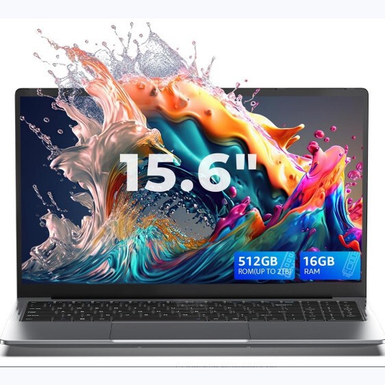 Cross-Border In-Stock Ddr4 Brand New High-Definition 15.6inch N95 Portable Laptop Ultra-Thin Business Office Gaming