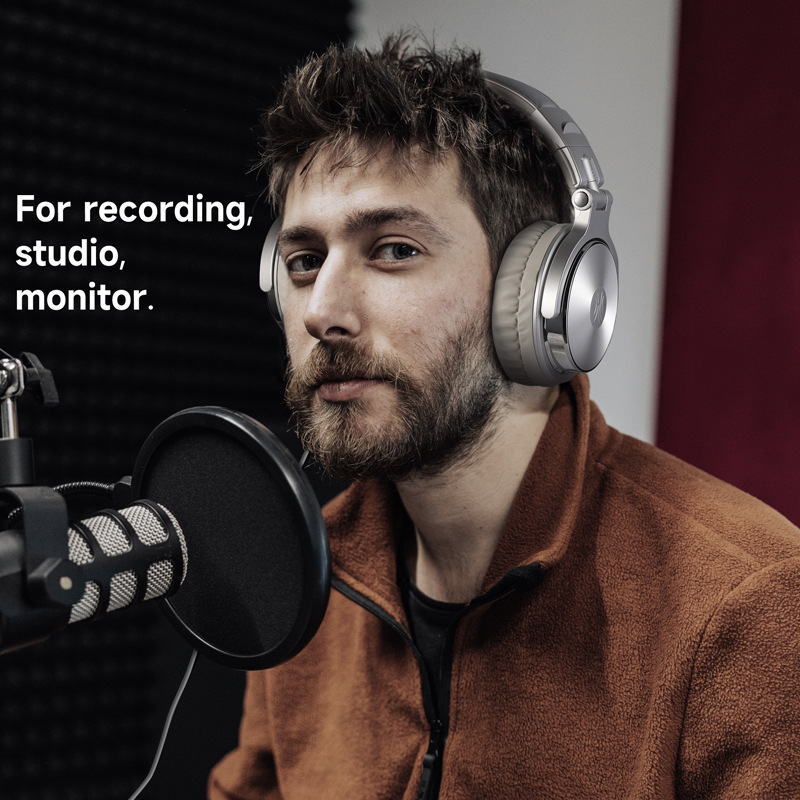 OneOdio Pro10 Headset Wired Monitor Headset All-inclusive Earmuffs Electric Piano Electric Blow Tube Guitar Universal