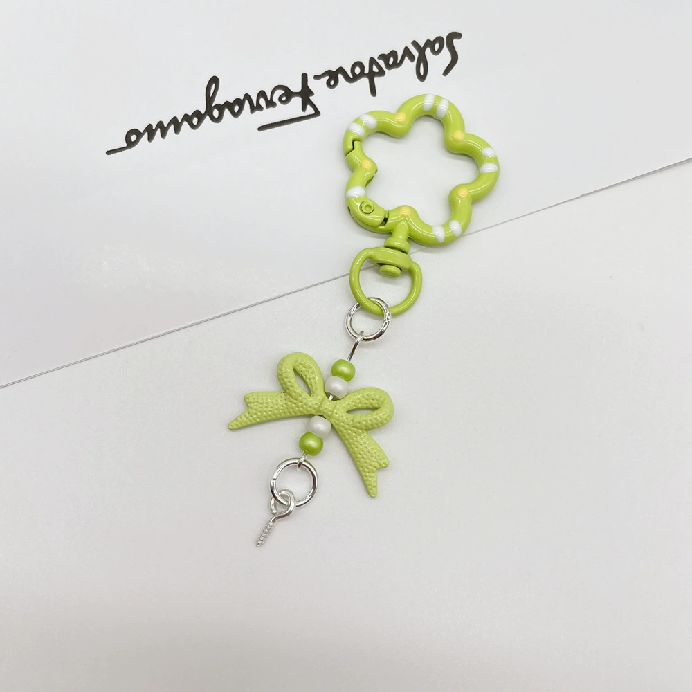 Universal keychain flower-shaped, accessories, flowered, DIY