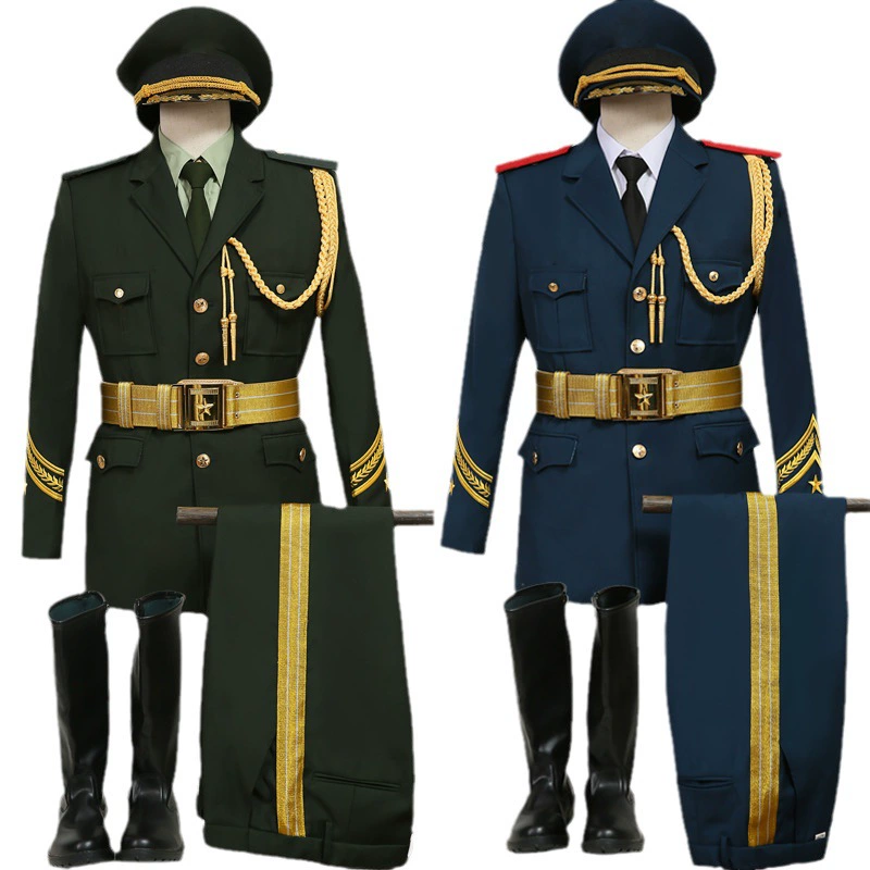 Костюм почетного караула класса национального флага Костюм консьержа для поднятия флага Студенческий костюм консьержа для поднятия флага