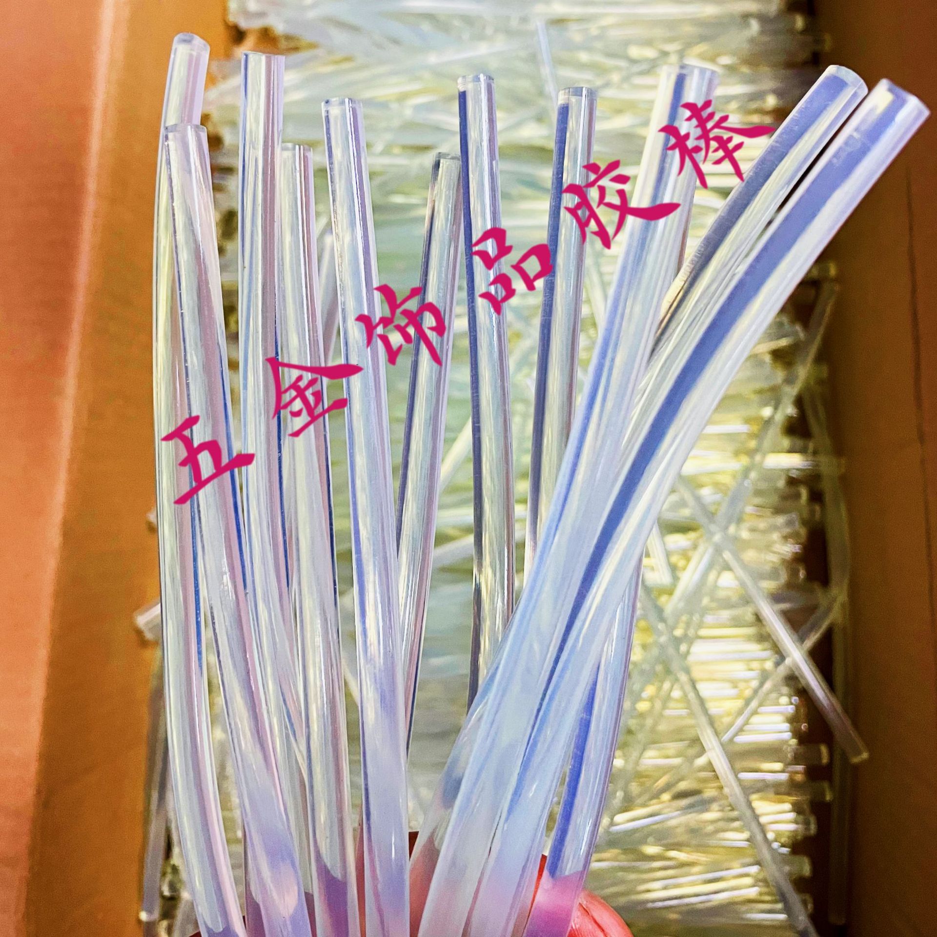 高透五金饰品手工点胶热熔胶棒厂家胶条首饰dyi批发高温高粘度