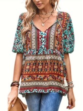 E 37165 Bohemian Resort Shirt �����������г��� �羳����