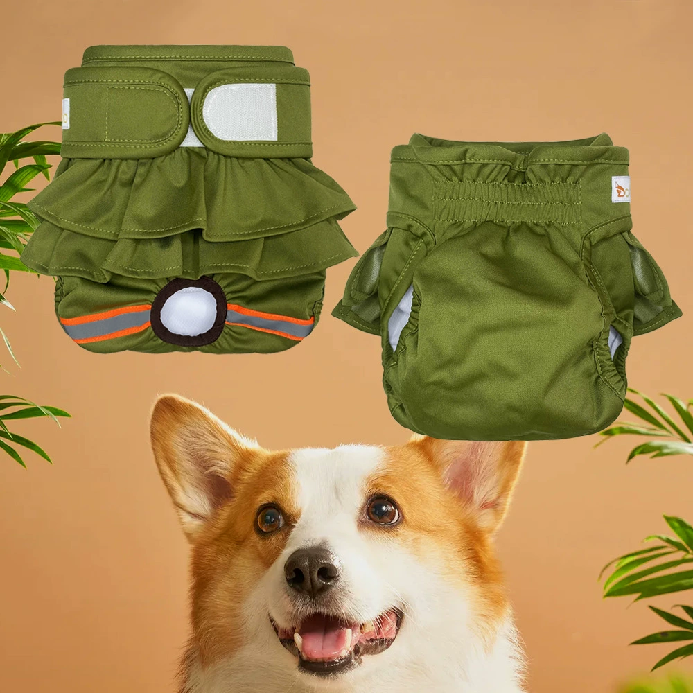 Собачьи физиологические брюки юбка Собачьи физиологические брюки Домашняя собака подгузники сука брюки безопасности