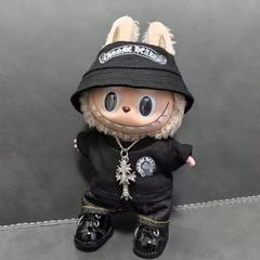 一二三代17cmlabubu娃衣套装拉布布衣服克罗心动坐坐派对替换装