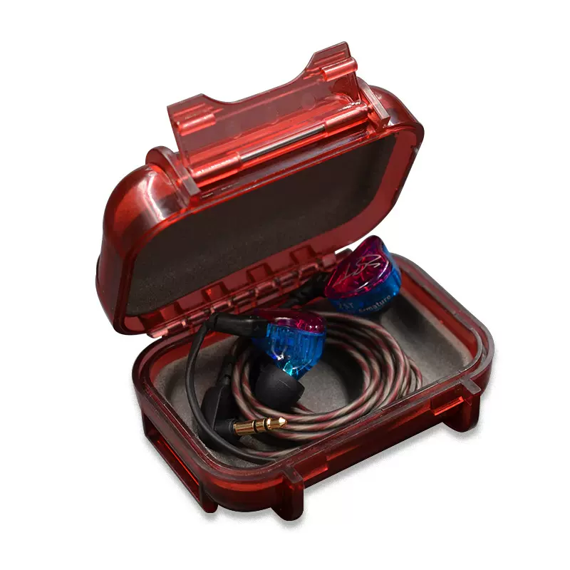 KZ收纳盒数码线材耳机收纳包耳机盒抗压防潮防尘减震耳机包保护套