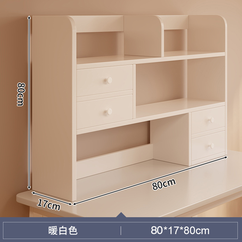 Estante de cosméticos almacenamiento de escritorio 2024 nuevo tocador para niñas de varias capas pequeño estante de almacenamiento para el hogar