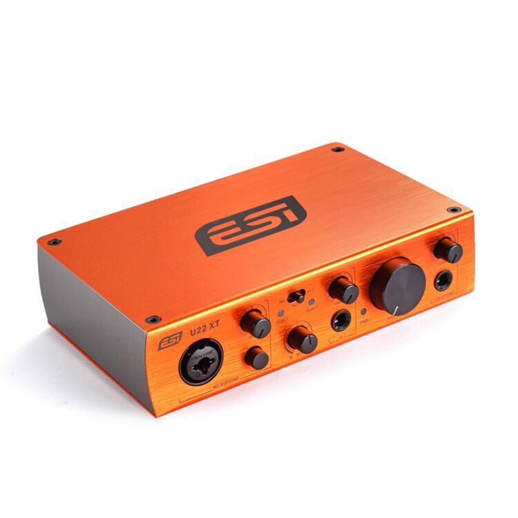 ESI U22XT 玛雅22 笔记本K歌电脑录音USB外置独立声卡电容麦配音