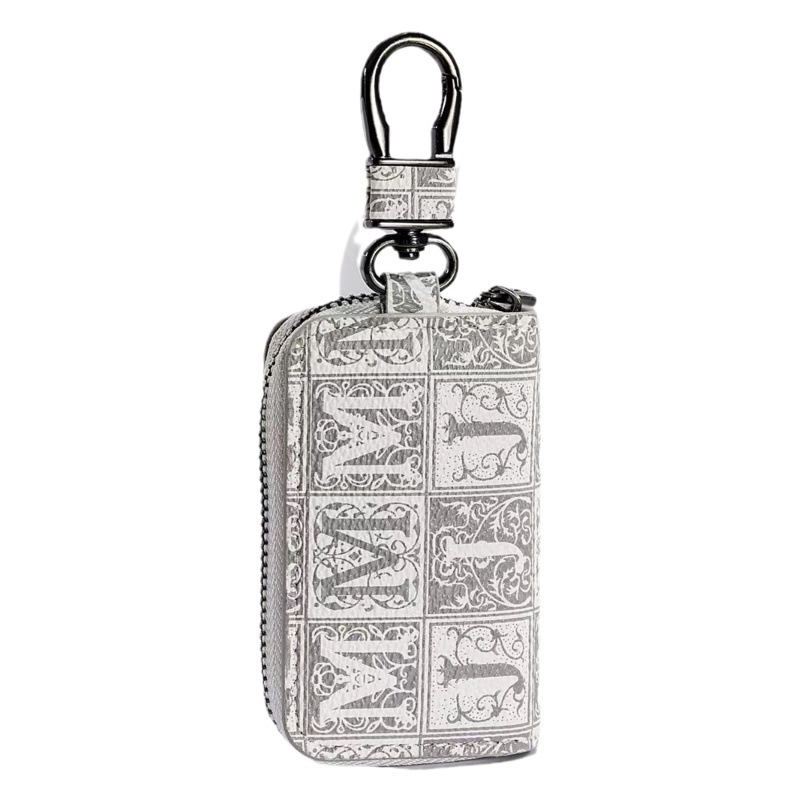 Nuevo estilo coreano de negocios patrón de fibra de carbono llave del coche cubierta protectora coche cremallera moda cubierta protectora universal