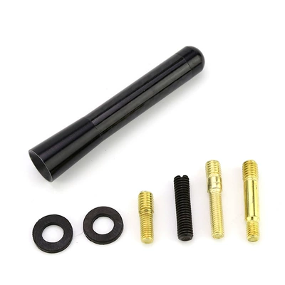 modification supplies decoration, vehicle antenna - 8cm-black-op-bag