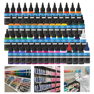 ����REACH���˼y��ɫ�ό��I����F����y��īˮ30ml Tattoo Ink