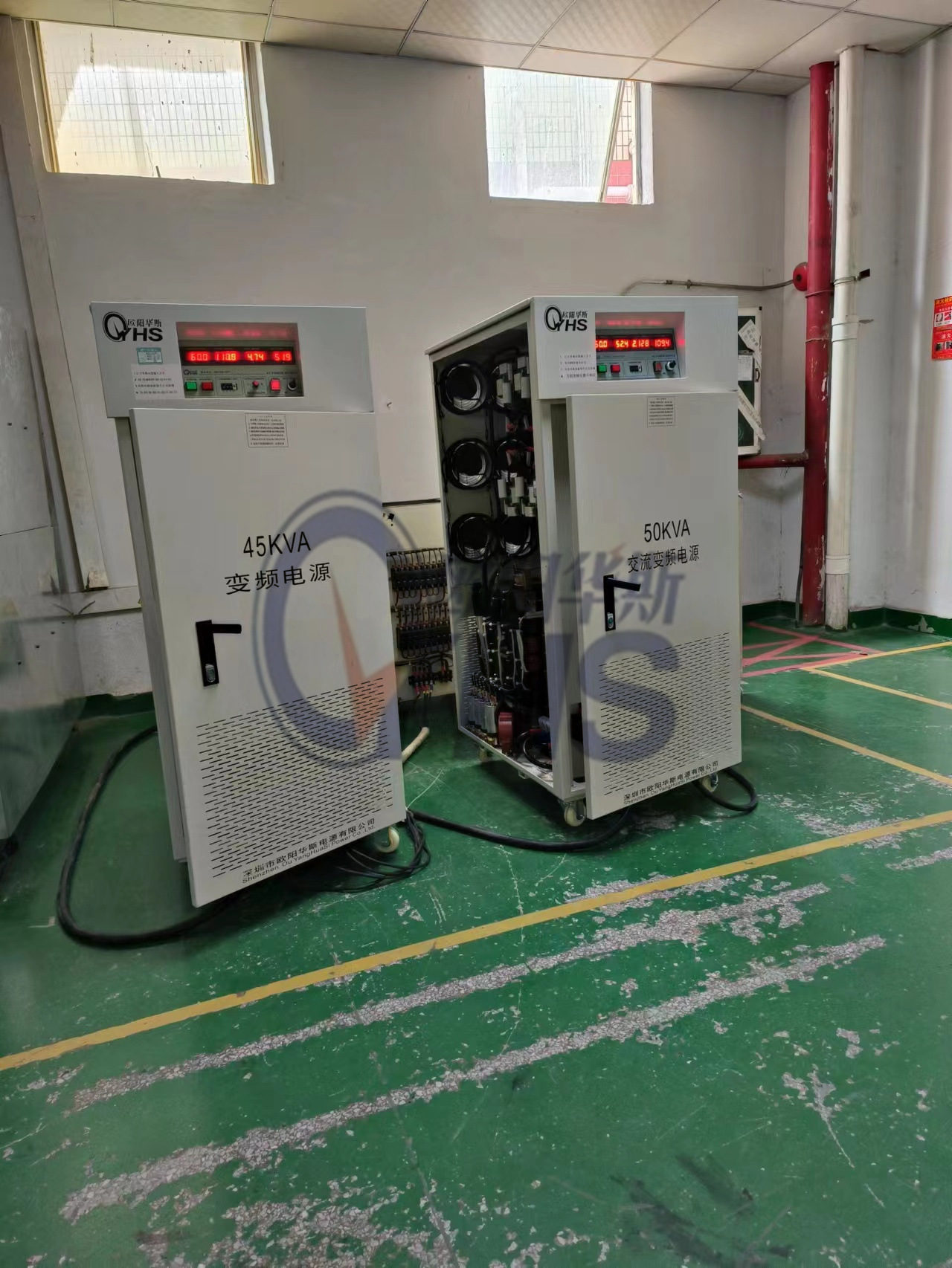 ŷ����˹50KVA��Ƶ��Դ������ɽ�����0-650V�ɵ���Ƶ��60HZ