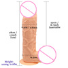 Ultra -large dildo, pointed pointed, super thick pseudo -penis backyard heavy type large anal plug penis suction cup suction extension simulation penis