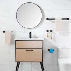 Stainless steel towel rack bathroom storage rack bath towel rod paper towel holder bathroom hook bathroom pendant hardware set