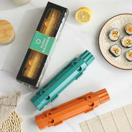跨境热卖寿司器家用DIY饭团模具寿司制作小工具条纹寿司机火箭筒
